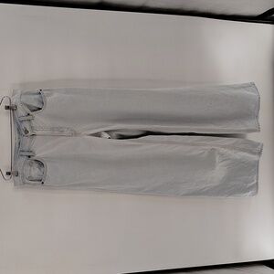 Old Navy Baggy Wide Leg Jeans 12 Tall Extra High Rise Light Wash